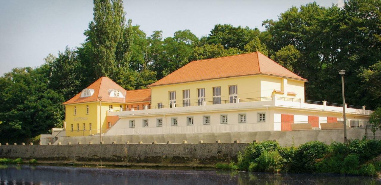 Pension Bootshaus Weißenfels المظهر الخارجي الصورة